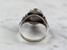 Load image into Gallery viewer, Womens Vintage Estate Sterling Silver Modernist Abalone Ring 4.0g E1447