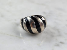 Load image into Gallery viewer, Womens Vintage Estate Sterling Silver Modernist Ring 7.3g E1449