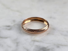 Load image into Gallery viewer, Womens Vintage Estate 14K Rose Gold Italian Milor Ring 1.3g E1486