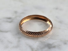Load image into Gallery viewer, Womens Vintage Estate 14K Rose Gold Italian Milor Ring 1.3g E1486