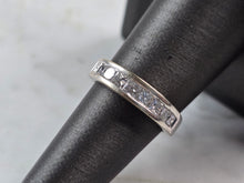 Load image into Gallery viewer, Womens Vintage Estate 14k White Gold Diamond Ring 4.1g #E1489