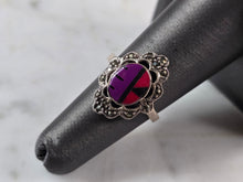 Load image into Gallery viewer, Womens Vintage Estate Sterling Silver Southwestern Zuni Ring 4.0g E1549