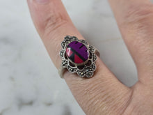 Load image into Gallery viewer, Womens Vintage Estate Sterling Silver Southwestern Zuni Ring 4.0g E1549