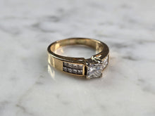 Load image into Gallery viewer, Womens Vintage Estate 14K Gold 1.0ct Diamond Ring, 4.8g E1553