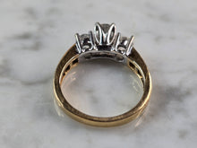 Load image into Gallery viewer, Womens Vintage Estate 14k Yellow Gold Diamond Ring 4.3g E1556