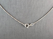 Load image into Gallery viewer, Womens Sterling Silver Necklace w/ Citrine Stone Enamel Pendant 13.3g E1580