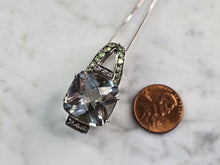 Load image into Gallery viewer, Womens Vintage Estate Sterling Silver Modernist Pendant &amp; Necklace 14.2g E1582