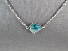 Load image into Gallery viewer, Womens Vintage Estate Sterling Silver Modernist Pendant Necklace 15.3g E1589