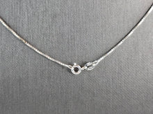 Load image into Gallery viewer, Womens Estate Sterling Silver CZ Heart Pendant W/ Necklace 5.8g E1599