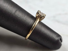 Load image into Gallery viewer, Womens Vintage Estate 14k Gold Diamond Engagement Ring 2.5g E1615