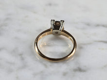 Load image into Gallery viewer, Womens Vintage Estate 14k Gold Diamond Engagement Ring 2.5g E1615