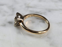 Load image into Gallery viewer, Womens Vintage Estate 14k Gold Diamond Engagement Ring 2.5g E1615
