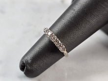 Load image into Gallery viewer, Womens Vintage Estate 14K White Gold Diamond Ring, 2.3g E1616