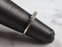 Load image into Gallery viewer, Womens Vintage Estate 14K White Gold Diamond Ring, 2.3g E1616