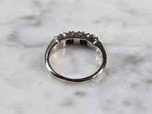 Load image into Gallery viewer, Womens Vintage Estate 14K White Gold Diamond Ring, 2.3g E1616