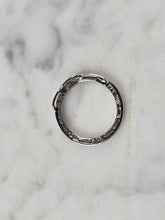 Load image into Gallery viewer, Womens Vintage Estate 10K White Gold Diamond Eternity Pendant 0.9g E1624