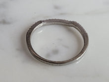 Load image into Gallery viewer, Womens Estate Sterling Silver CZ Spacer Ring 1.1g E1630