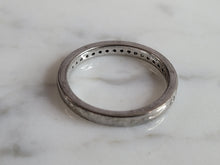 Load image into Gallery viewer, Womens Estate Sterling Silver CZ Ring 2.0g E1638