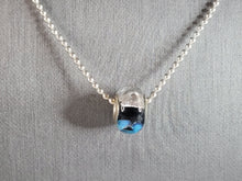 Load image into Gallery viewer, Womens Vintage Estate Sterling Silver Floral Charm Necklace 9.7g E1647