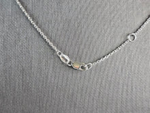 Load image into Gallery viewer, Vintage Estate Sterling Silver Maritime Jesus Anchor Pendant Necklace 3.9g E1657