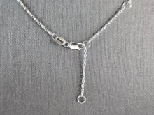 Load image into Gallery viewer, Women Vintage Estate Sterling Silver Lucky Horseshoe Pendant Necklace 5.0g E1663