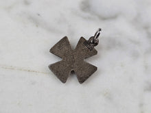Load image into Gallery viewer, Womens Vintage Estate Sterling Silver Antaya Alpha Omega Cross Charm 1.1g E1666