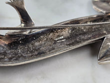 Load image into Gallery viewer, Womens Vintage Estate Sterling Silver Large Lizard Brooch 34.0g E1667