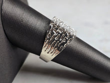Load image into Gallery viewer, Mens Vintage Estate Sterling Silver Nugget Style Ring 5.3g E1670