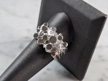 Load image into Gallery viewer, Mens Vintage Estate Sterling Silver Nugget Style Ring 8.9g E1671