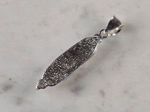 Sterling Silver Jewish Judaica Hebrew Mezuzah Pendant 5.8g E1675