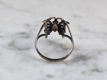 Load image into Gallery viewer, Womens Vintage Estate Sterling Silver Butterfly Ring 1.5g E1680