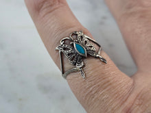 Load image into Gallery viewer, Womens Vintage Estate Sterling Silver Butterfly Ring 1.5g E1680