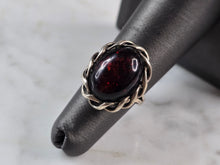 Load image into Gallery viewer, Womens Vintage Estate Sterling Silver Modernist Citrine Ring 4.2g #E1681