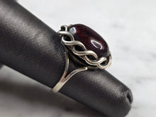 Load image into Gallery viewer, Womens Vintage Estate Sterling Silver Modernist Citrine Ring 4.2g #E1681