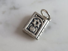 Load image into Gallery viewer, Vintage Sterling Silver Jewish Judaica Hebrew Torah Charm Pendant 3.0g E1683