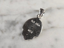 Load image into Gallery viewer, Womens Estate Sterling Silver Fatima Hamsa Chai Hand Pendant USA 2.6g E1752