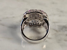 Load image into Gallery viewer, Womens Sterling Silver CZ Butterfly Ring 10.6g E1772