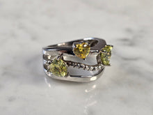 Load image into Gallery viewer, Womens Vintage Estate Sterling Silver Modernist Ring 6.6g E1773
