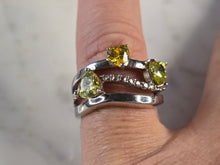 Load image into Gallery viewer, Womens Vintage Estate Sterling Silver Modernist Ring 6.6g E1773