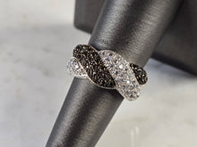 Load image into Gallery viewer, Womens Vintage Estate Sterling Silver Modernist Ring 7.6g E1775