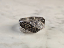 Load image into Gallery viewer, Womens Vintage Estate Sterling Silver Modernist Ring 7.6g E1775