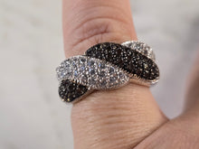 Load image into Gallery viewer, Womens Vintage Estate Sterling Silver Modernist Ring 7.6g E1775