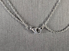 Load image into Gallery viewer, Womens Vintage Estate Sterling Silver Modernist Necklace 7.9g E1782