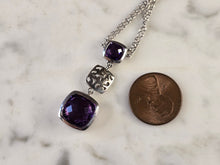 Load image into Gallery viewer, Womens Vintage Estate Sterling Silver Modernist Necklace 7.9g E1782