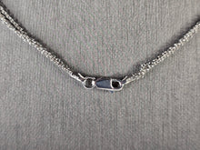Load image into Gallery viewer, Womens Vintage Estate Sterling Silver Topaz Pendant Necklace 11.9g E1786
