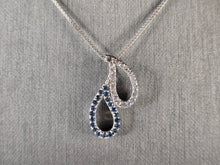 Load image into Gallery viewer, Womens Estate Sterling Silver Modernist Pendant &amp; Necklace 5.9g E1787