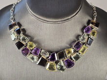 Load image into Gallery viewer, Womens Vintage Estate Sterling Silver Modernist Necklace 66.3g E1794