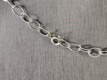 Load image into Gallery viewer, Womens Vintage Estate Sterling Silver Modernist Necklace 66.3g E1794