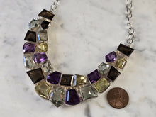 Load image into Gallery viewer, Womens Vintage Estate Sterling Silver Modernist Necklace 66.3g E1794