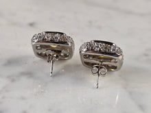 Load image into Gallery viewer, Womens Estate Sterling Silver Golden Beryl Earrings 9.8g E1799